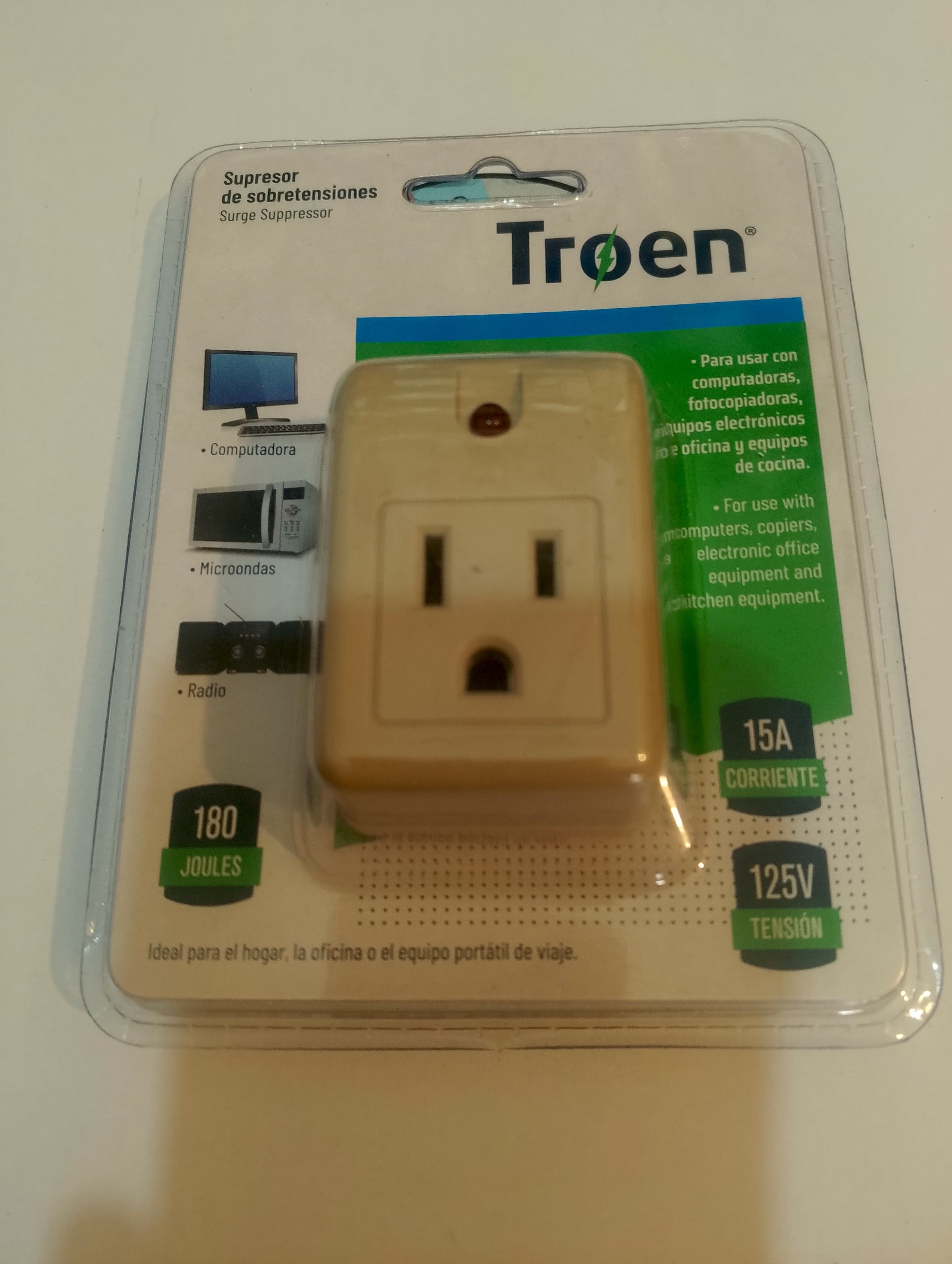 Protector de voltaje troen 15amp 