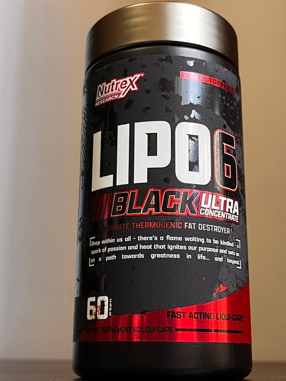 Quemador Lipo 6 black