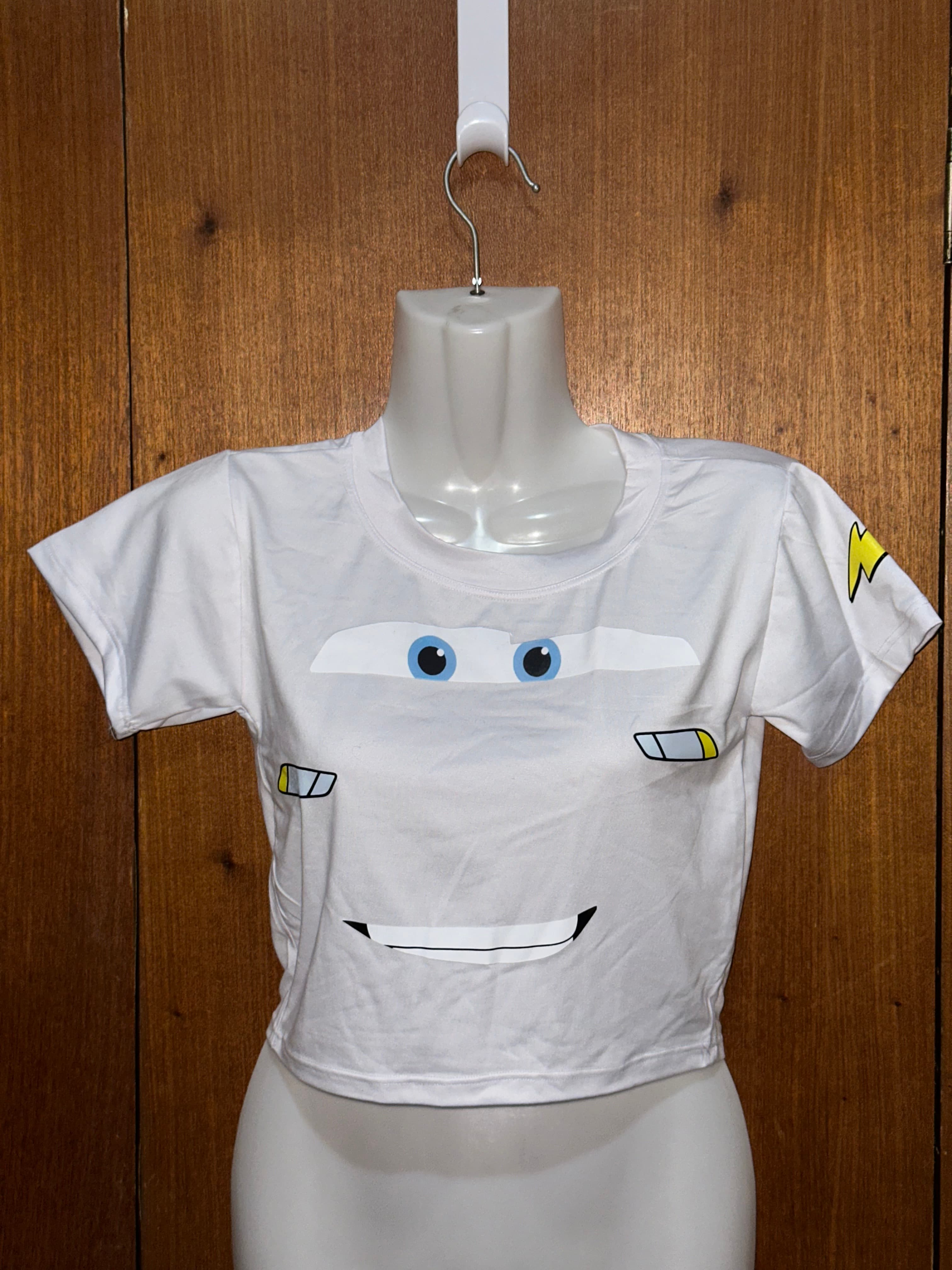 Croptop Cars Blanca