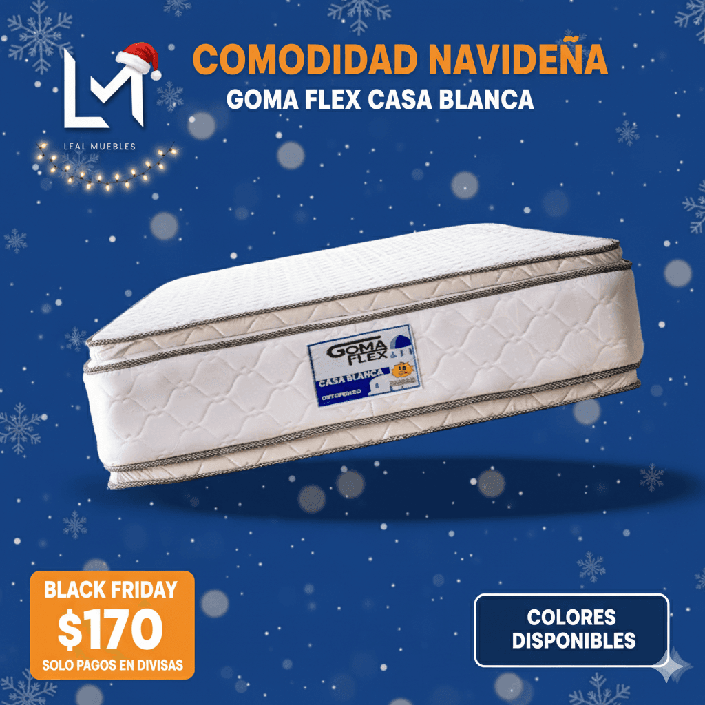 Colchón Ortopédico matrimonial 2 pillow 10 años