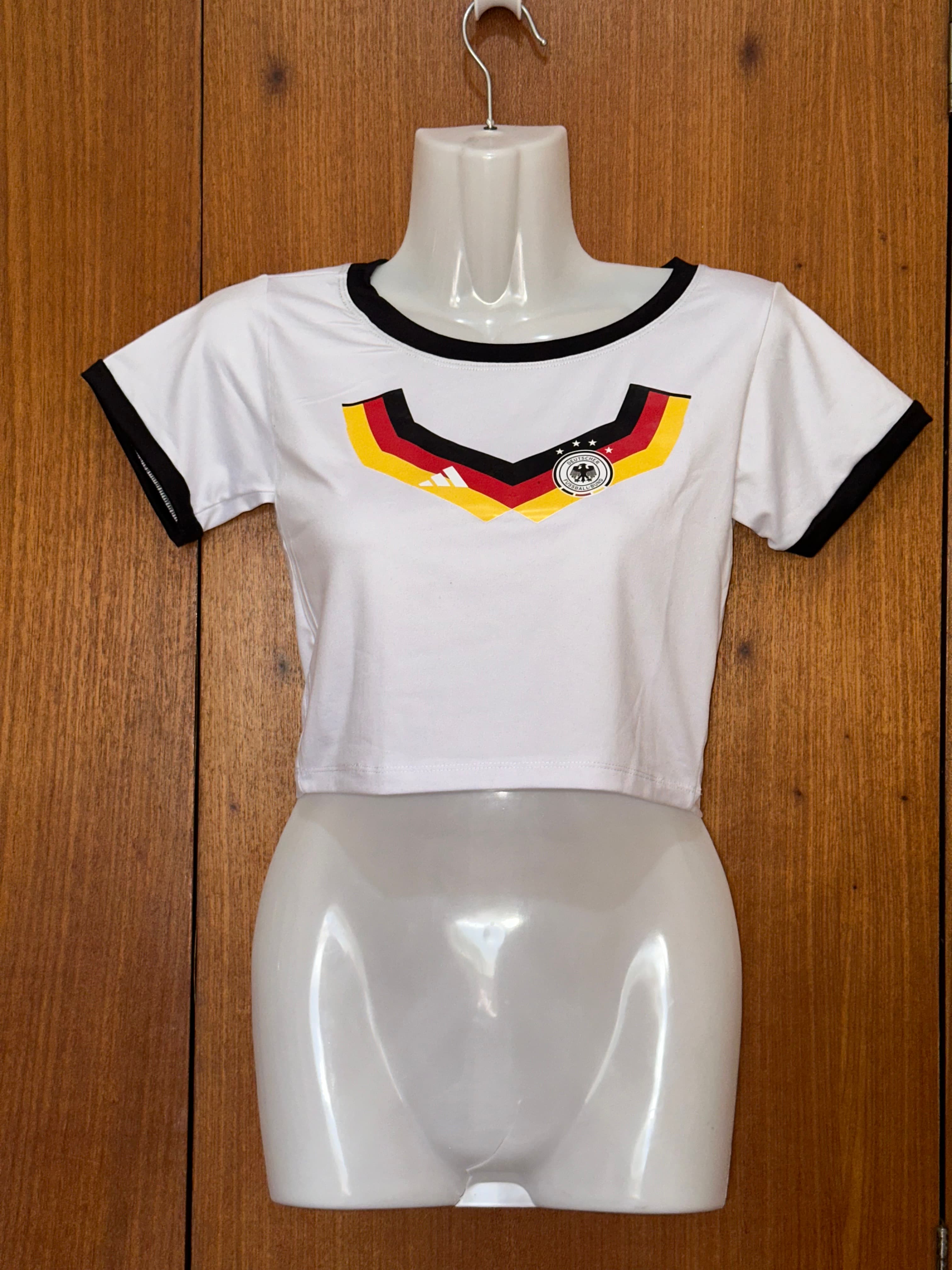 Croptop Alemania Blanco 