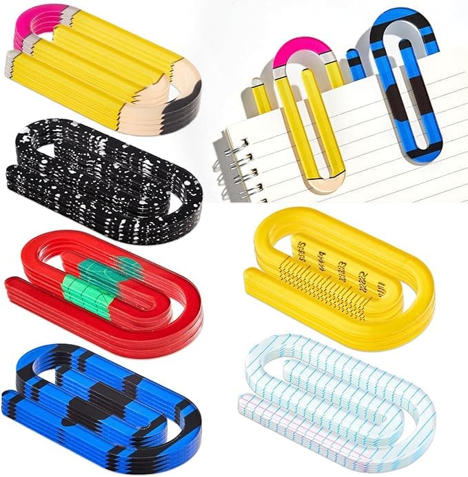 Clips Gigantes de Acrílico