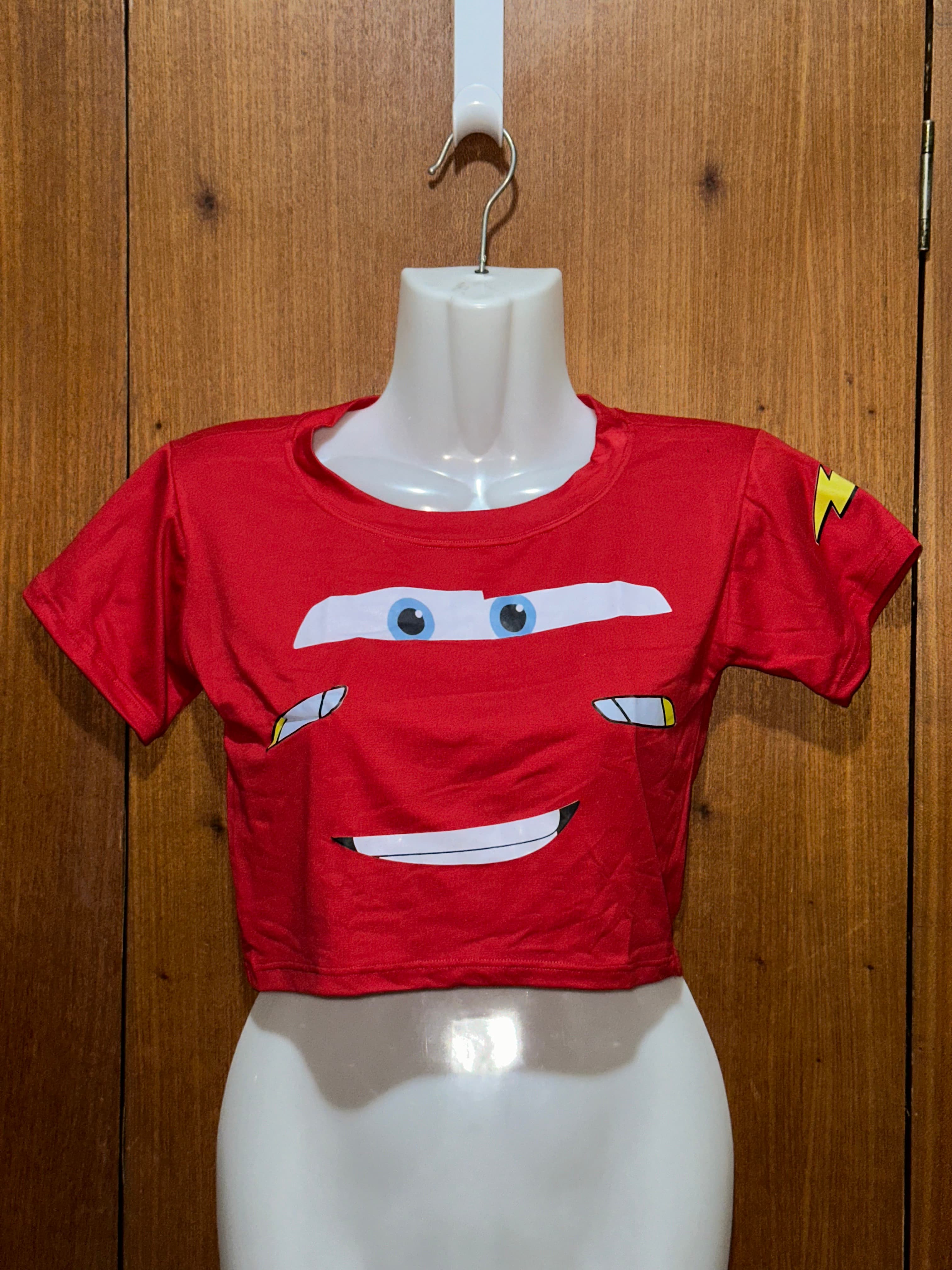 Croptop Cars Rojo 
