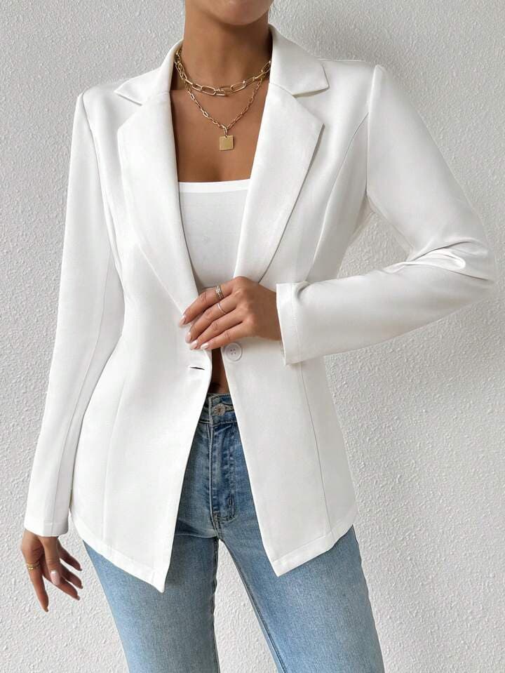 Blazer Blanco Básico 