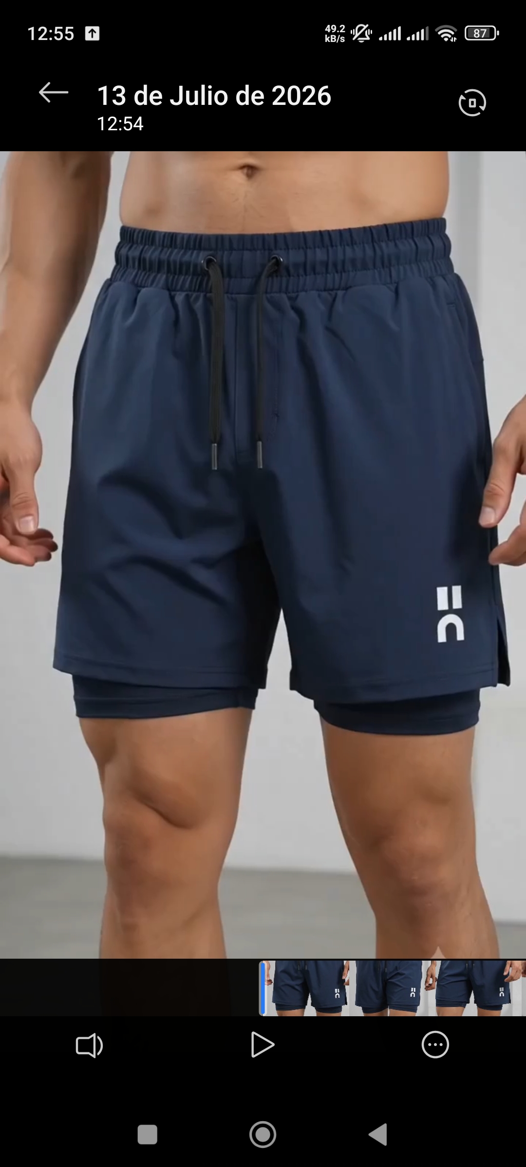 Short con Licra