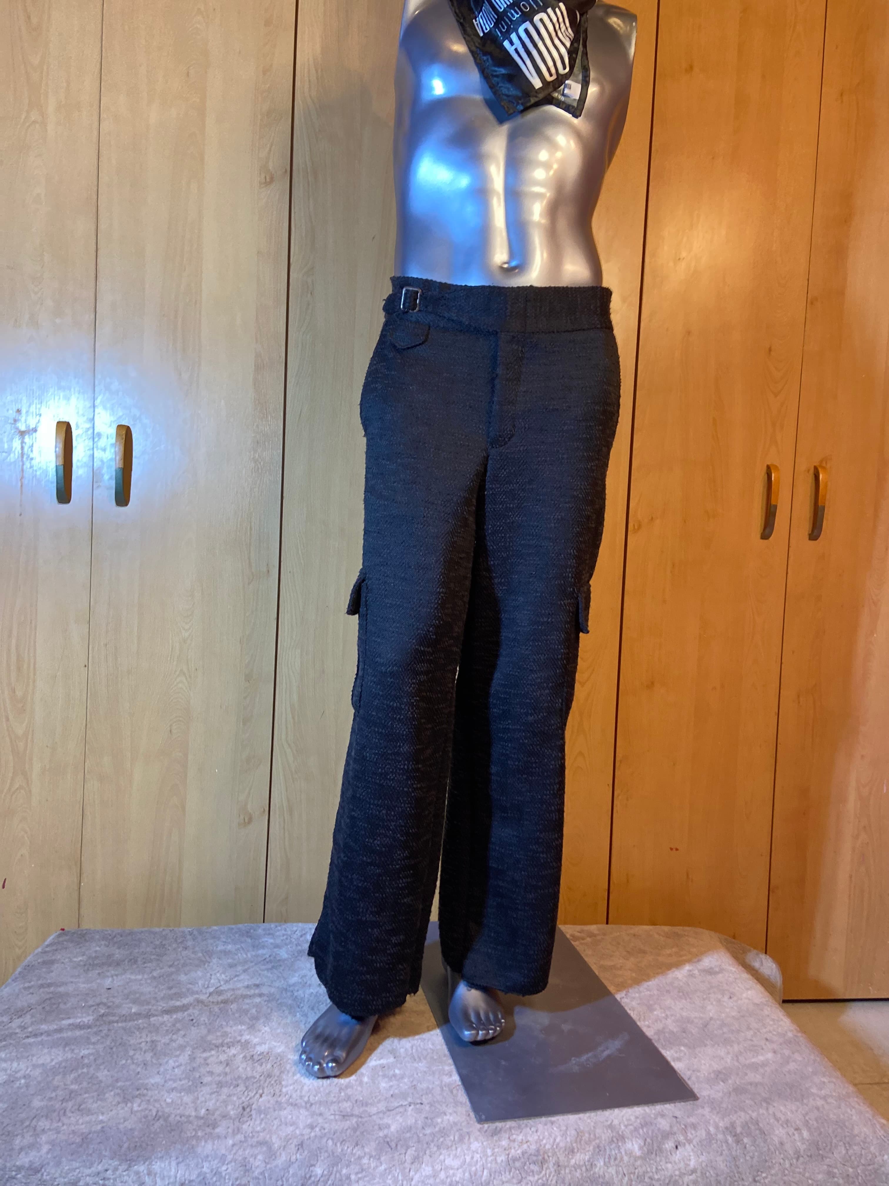 Pantalón Negros Cargo 