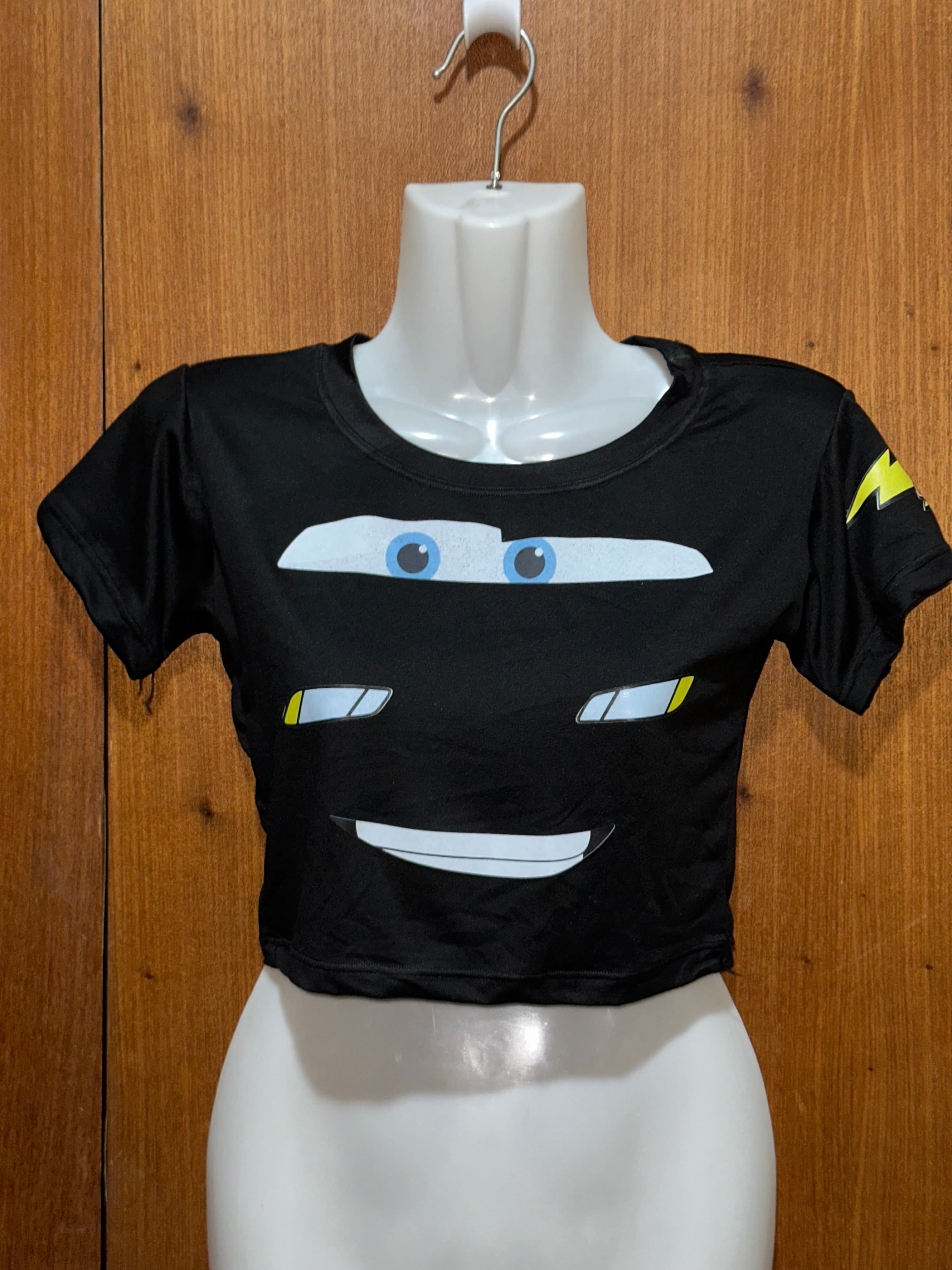 Croptop Cars Negro