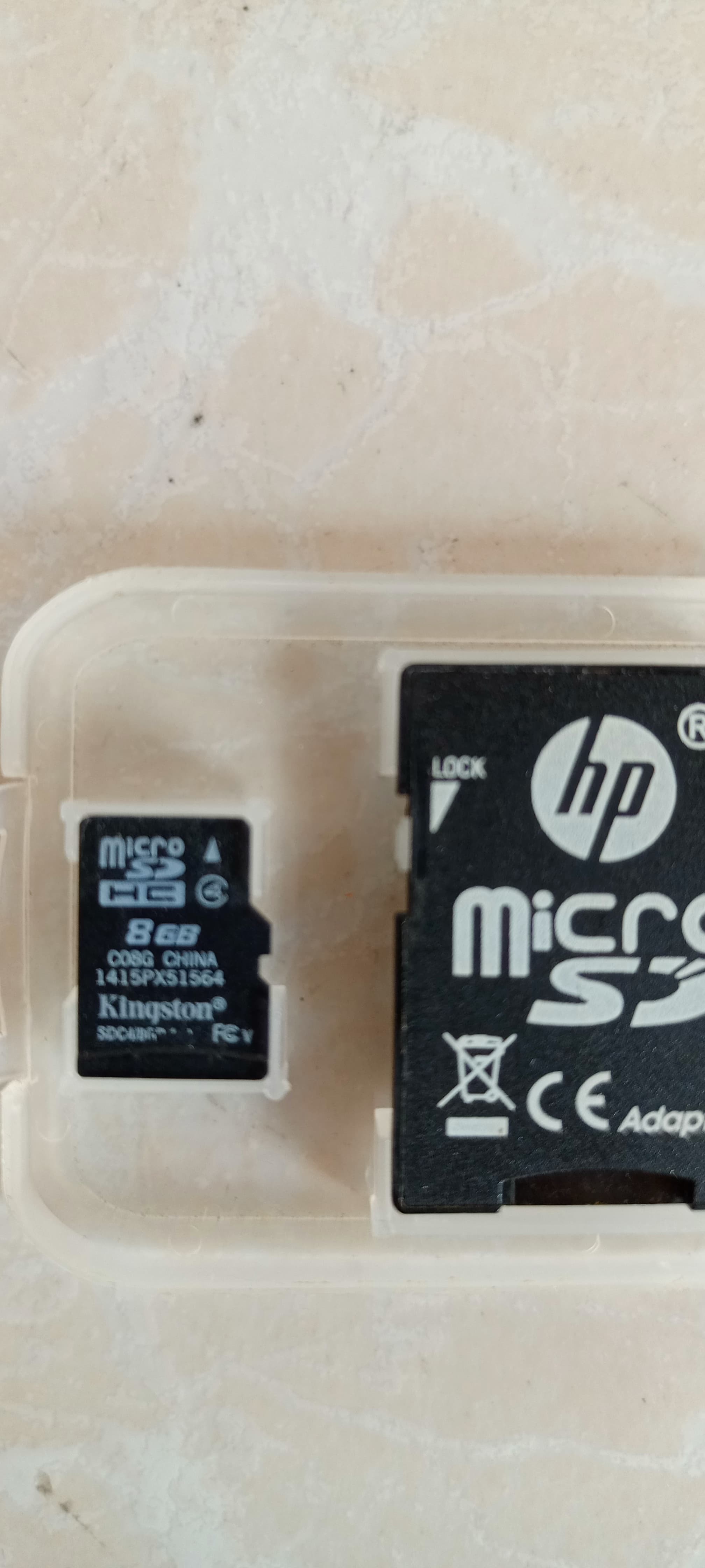 Memoria MicroSD Hp de 8gb