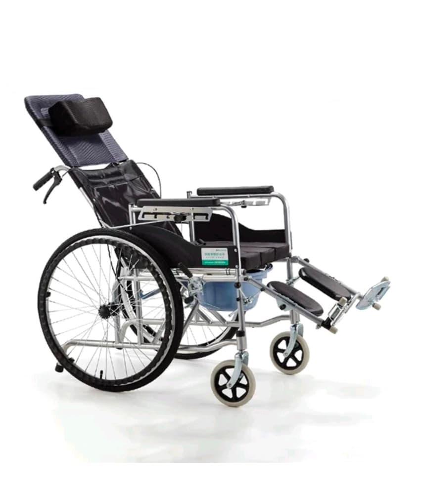 Silla Ortopedica o Cuadraplejico! Reclinable 180° y con Chata